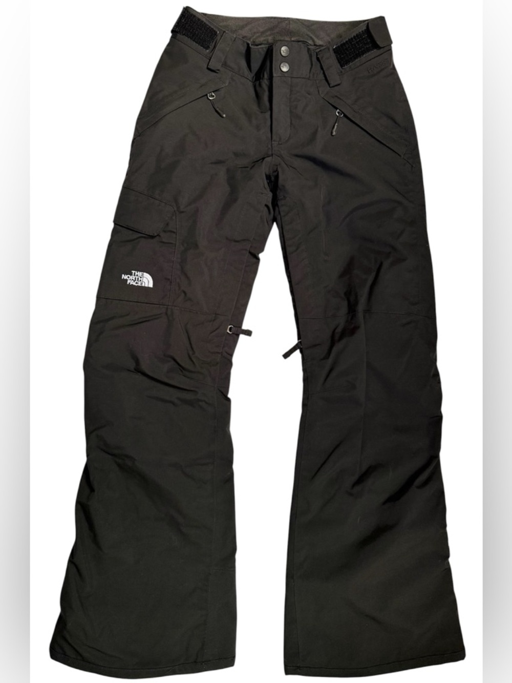 The North Face HyVent Ski Snow Pants Womens XS Black Waterproof Insulated